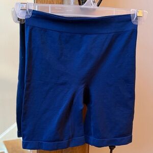 Vassarette Navy Shapewear Shorts